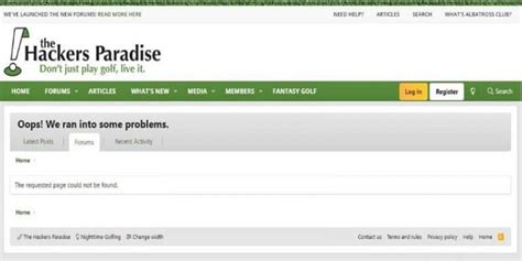 best golf forums.